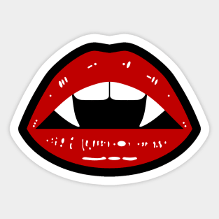 Vampire Kiss Sticker